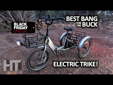 Lectric XP TRIKE Review | Budget Folding Electric Bike For Seniors, Disabled