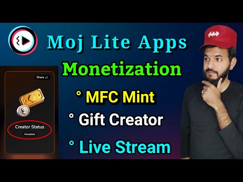 Moj lite monetization kaise kare | Moj apps Monitization mfc , live , gift creator| Moj monetization