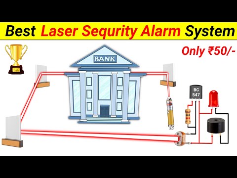 How to make Laser Sequrity Alarm System | Best Science Project | Inspire Award Project |