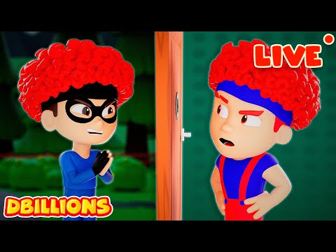 LIVE - D Billions Best Songs for Kids | Knock Knock Knock! Who’s There (Safety tips)