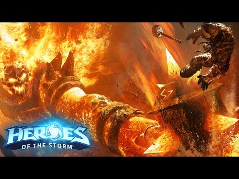 Ragnaros Q Build Smashes The Competition! | Heroes of the Storm (Hots) Ragnaros Gameplay