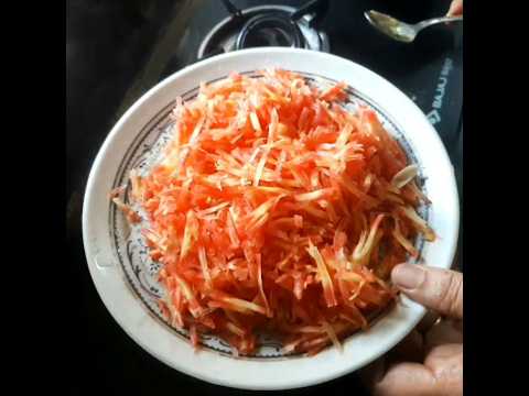 Carrot Recipe #shorts #youtubeshorts #short #cooking #carrothalwa