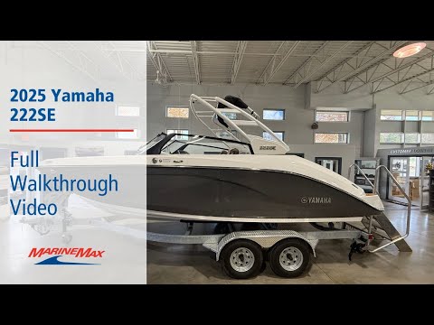 2025 Yamaha 222SE | Available Now at MarineMax Lake Norman