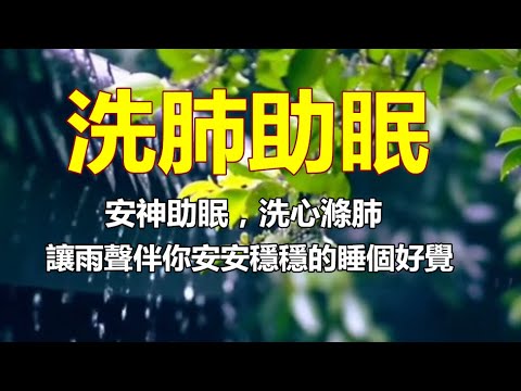 五音療疾丨安神助眠，洗心滌肺，就讓雨聲伴你安安穩穩的睡個好覺！/睡眠音樂/放鬆音樂 💖輕音樂 🍎冥想 💛放鬆 💎舒壓 💚安靜音樂 ⭐好好睡覺