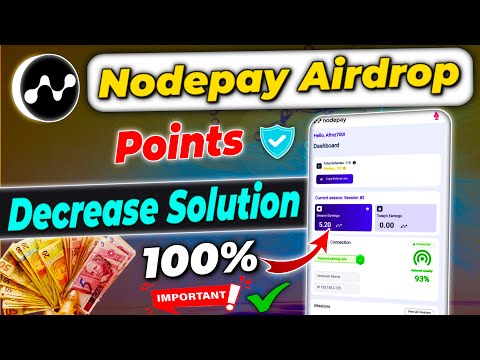 Nodepay points decrease solution | Nodepay season2 mining | Nodepay wallet connect