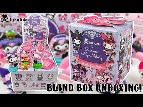 Let's Open the NEW tokidoki KUROMI AND MY MELODY GARDEN PARTY Sanrio Blind Boxes and Special Figure!