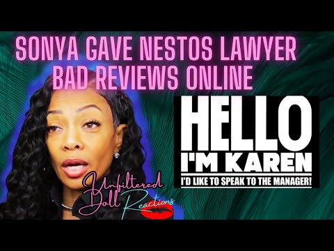 Sonya and her reviews for Nestos Lawyers and more #shirnesto #ernestwilliams #fultoncounty