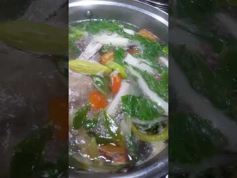 Sinabawang yellow fin (ulo) #easyrecipes #ulamideas #homecooking