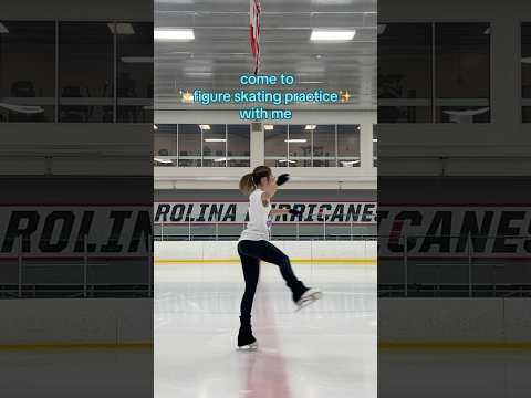 figure skating practice vlog!❄️⛸️ #iceskater #iceskating #figureskating #figureskater #skating