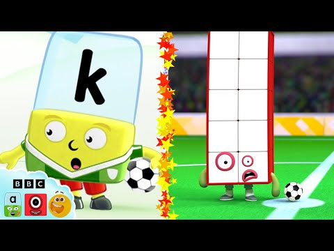 Fun with Footballs! ⚽️ | Learn to Count, Read, & Explore Colours | @LearningBlocks