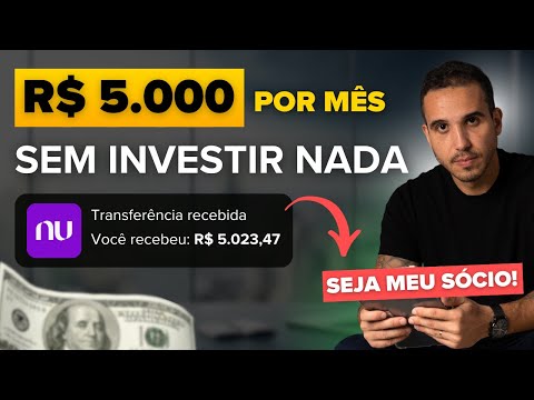 Veja Como Lucrar R$5MIL sem Investir NADA - Te provei de forma Simples no Vídeo