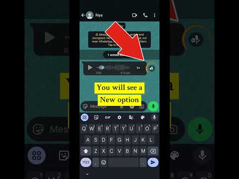Reply Faster to WhatsApp Voice Messages #howto #whatsapp #tips #tricks
