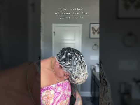 Bowl Method Alternative for Juicy Curls with No Frizz & Lots of Shine!