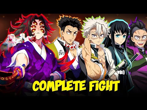 KOKUSHIBO Vs HASHIRAS Full Manga Fight | Demon Slayer Infinity Castle ARC | Ani chapter