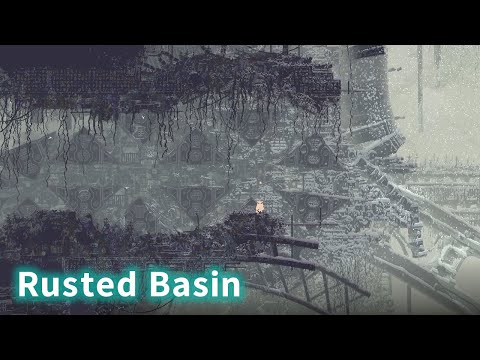 果てしない未来のムーンの都市が極限状態になってた【Rusted Basin（Rain World MOD）】