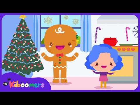 Gingerbread Man Freeze Dance |  The Kiboomers | Fun Christmas Songs for Kids