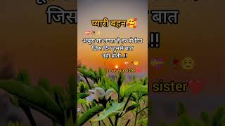 New sister shayari viral video #shorts #viral #status #love #shayari #reels #trending #sister #broth