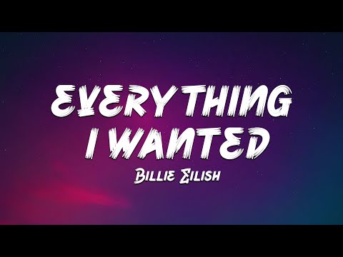 Billie Eilish - everything i wanted (Lyrics) 🎵