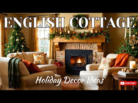 Magical Christmas in Your English Cottage | Enchanting Holiday Decor Ideas 🎄✨