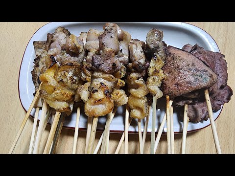 #LET'S EAT YAKITORI/JAPANESE TYPE OF SKEWERED CHICKEN