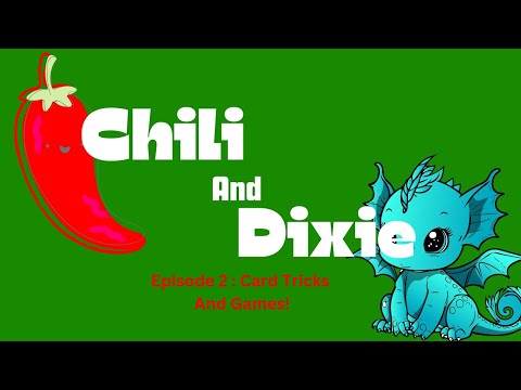 Chilli and Dixie: Ep.2 Christmas Card Tricks! (Ventriloquist Act) #ventriloquist #chillianddixie