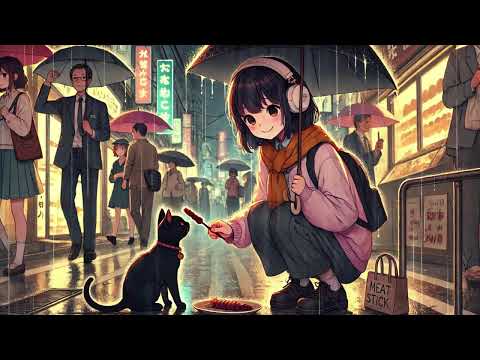 Relaxing Piano Music | Rain Sounds | City Night Calm | 放鬆鋼琴音樂&雨聲