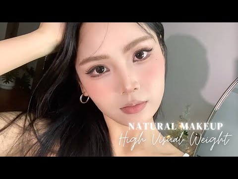 NATURAL EVERYDAY MAKEUP for High Visual Weight | by 一从从