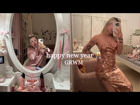 ✩˚ VLOG: organizando mi 2024🥂, vision board, GRWM para salir de fiesta…