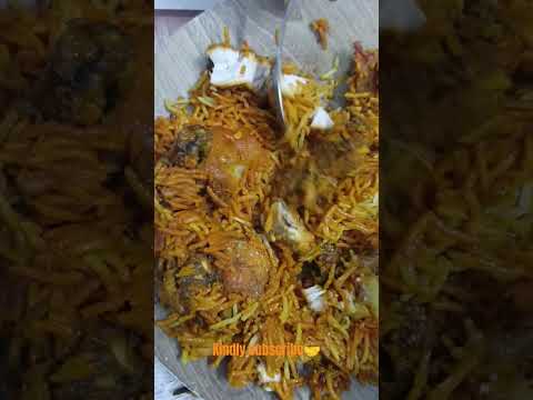 Biryani outstanding taste with maza #viral #desifood #enjoy #biryani