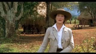 Karen says farewell to Bror - "Out of Africa" - Meryl Streep