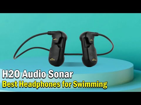 H2O Audio SONAR Waterproof Open Ear Headphones | Best Headphones for Swimming