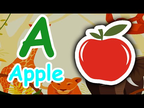 English Alphabet A to Z | Nursery Education Video | Learn ABC for Kids | toddler abcd