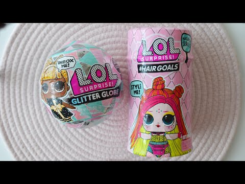 Unpacking L.O.L Surprise Dolls ~ Glitter Globe & Hairgoals