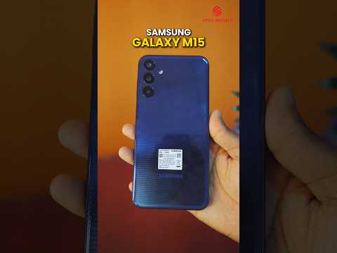 Samsung Galaxy M15 ⚡ 6000mAh Battery #samsungmobile #samsungm15 #shorts #ytshorts #atulmobile