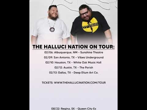 The Halluci Nation On Tour 2021