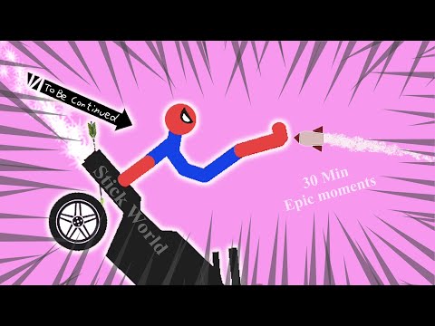 30 Min Best falls | Stickman Dismounting funny and epic moments | Like a boss compilation #673