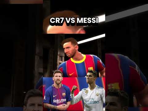 CR7 vs MESSI #cercadevelho #cr7 #messi #futebol #shorts