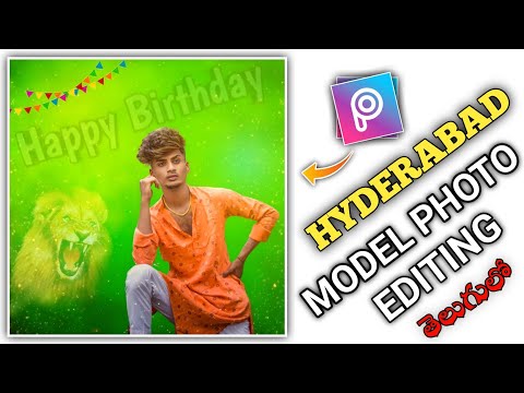 Hyderabad Model Photo Editing in picsArt | hyderabad model photo editing in mobile #chandueditz