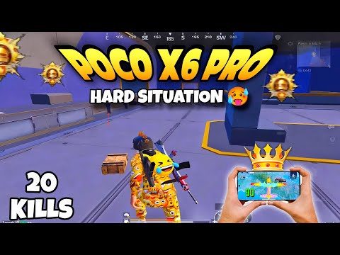 Poco x6 pro🔥 hard situation 🥵 rusg gameplay 3.2 update new mood🔥