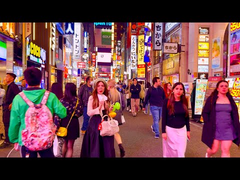 [4K HDR] Shinjuku Walking Tour.