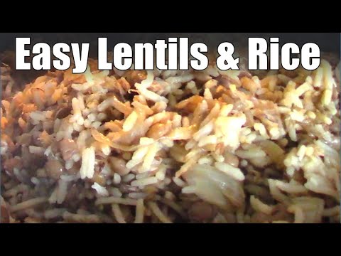 Easy & Tasty Lentils and Rice