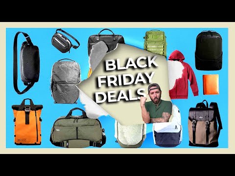 🚨 15 BEST Black Friday Deals for Backpacks, Slings & Travel Bags 🚨