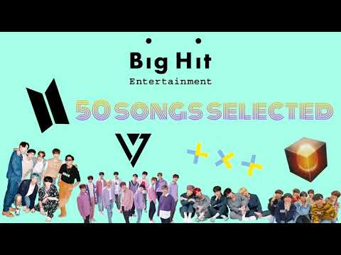 【Music playlist】50songs selected BTS, SEVENTEEN, TXT, I-LAND