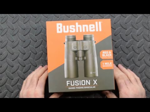 Bushnell Fusion X 10x42 Binoculars, Unboxing...no instructions though