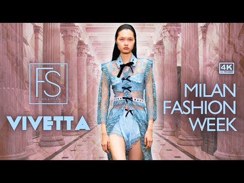 VIVETTA FW 24-25 MILAN Fashion Week Full Fashion Show 4K UHD MFW FASHION & STYLE TV