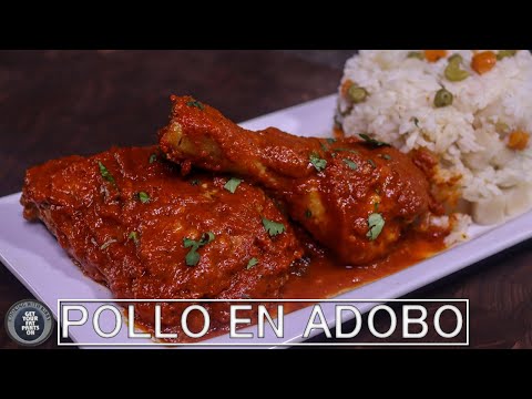 Mexican Chicken Adobo - Pollo en Adobo - Mexican Food