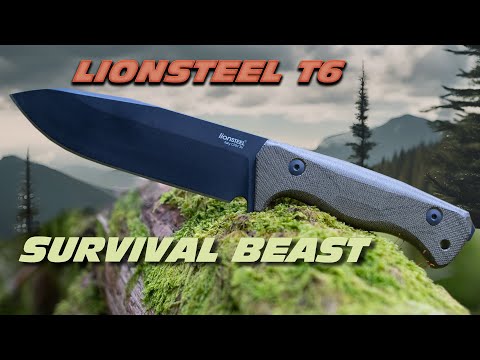 Lionsteel T6 - Powerful survival knife