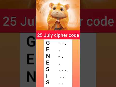 Hamster kombat cipher today | 27 july hamster kombat daily cipher code