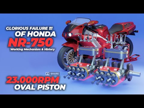 GLORIOUS FAILURE !!!- Honda's CRAZY Oval Piston Engine | 200216