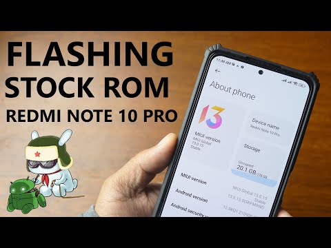 How To Flash Stok Firmware on Xiaomi Redmi Note 10 Pro